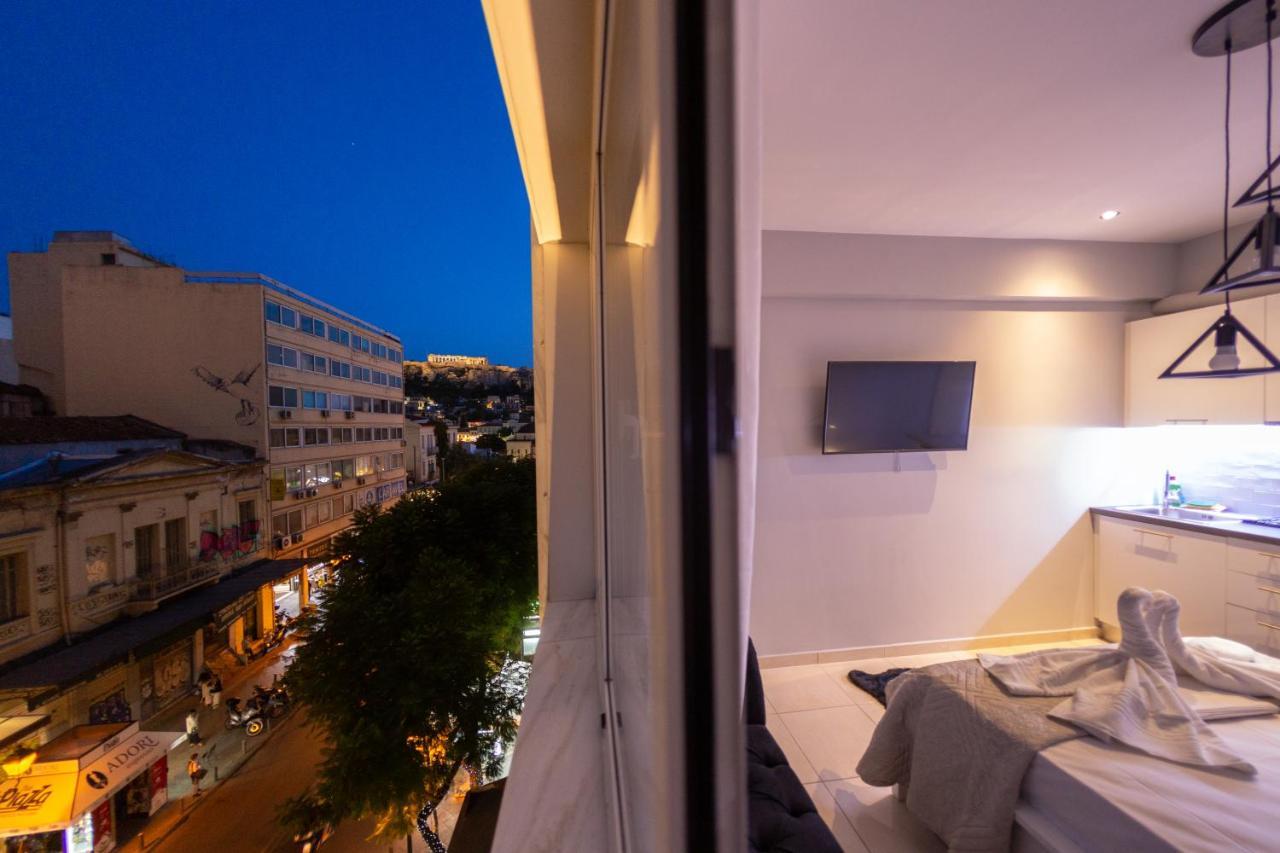 Acroview Right In The Center Appartement Athene Buitenkant foto
